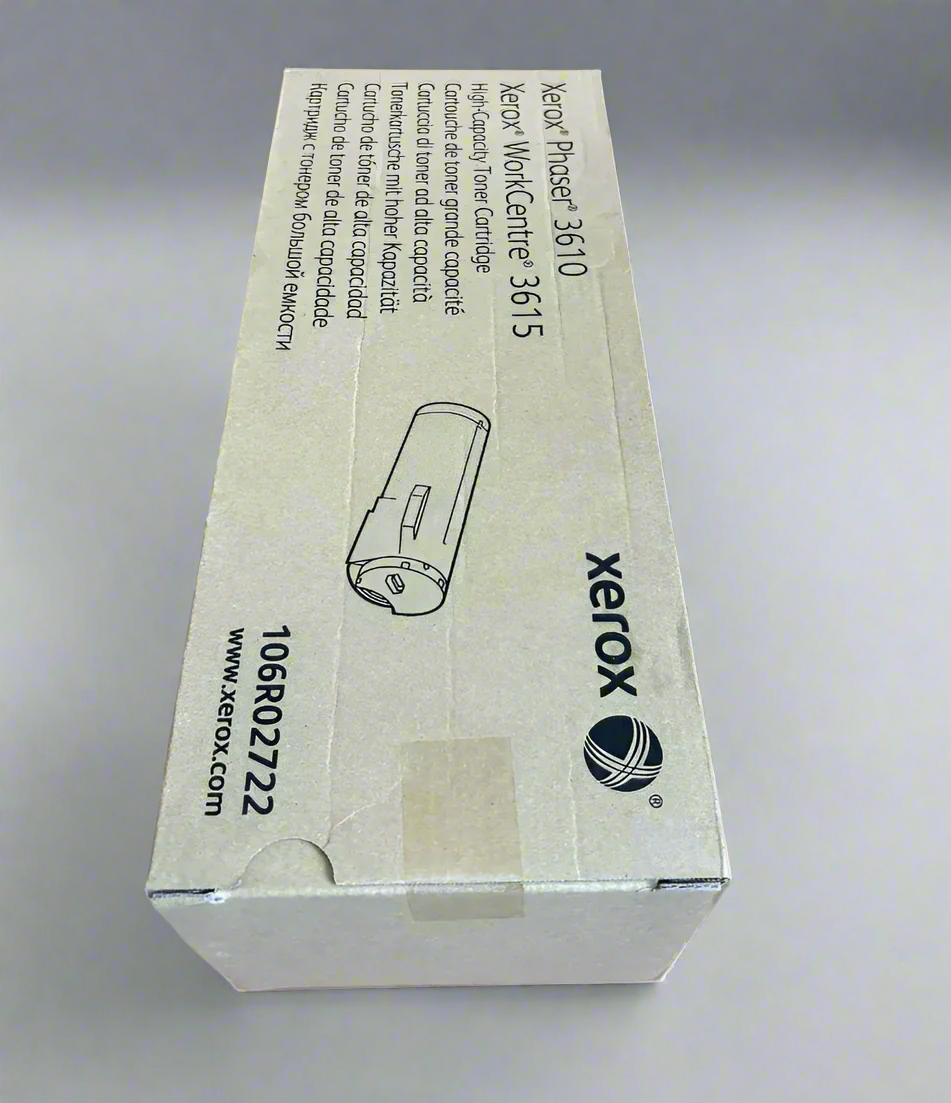 Genuine Xerox OEM Toner - 106R02722 Black