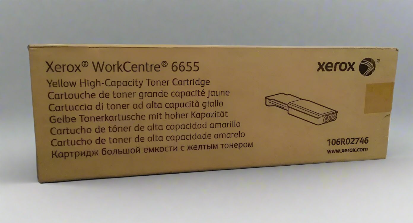 Genuine Xerox OEM Toner - 106R02746 Yellow